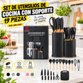 Set de utensilios de cocina de 19 piezas
