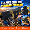 Panel solar portátil plegable

