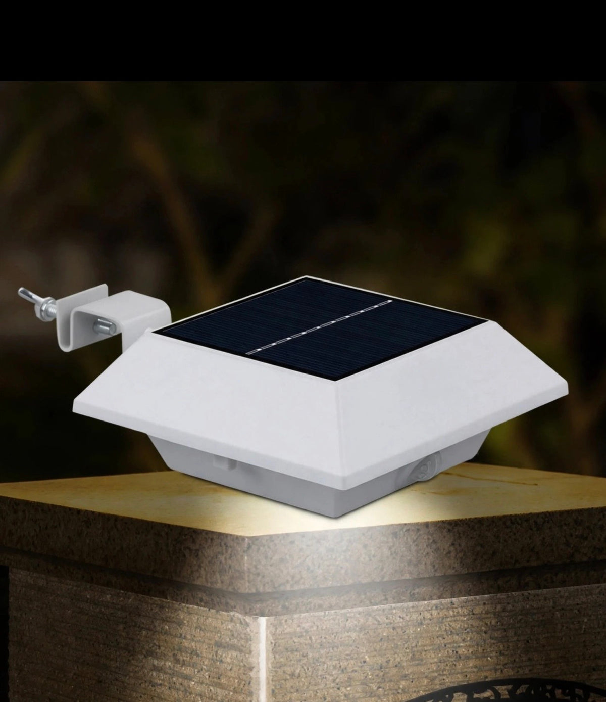 Lámpara solar LED para exterior

